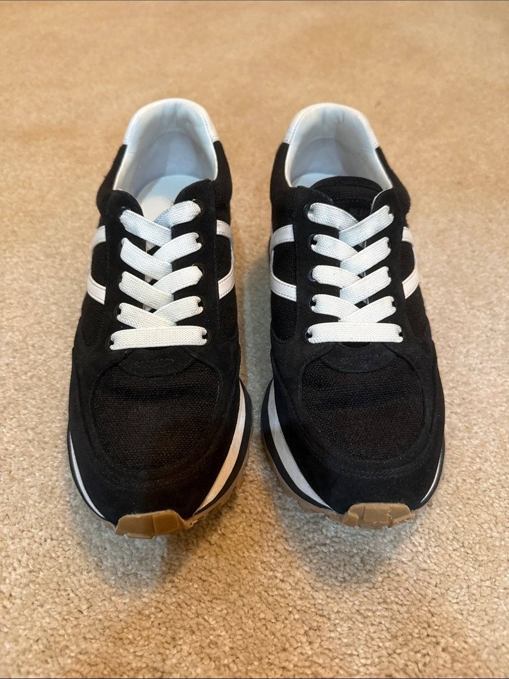 Veronica Beard Black and White Women’s Sneakers